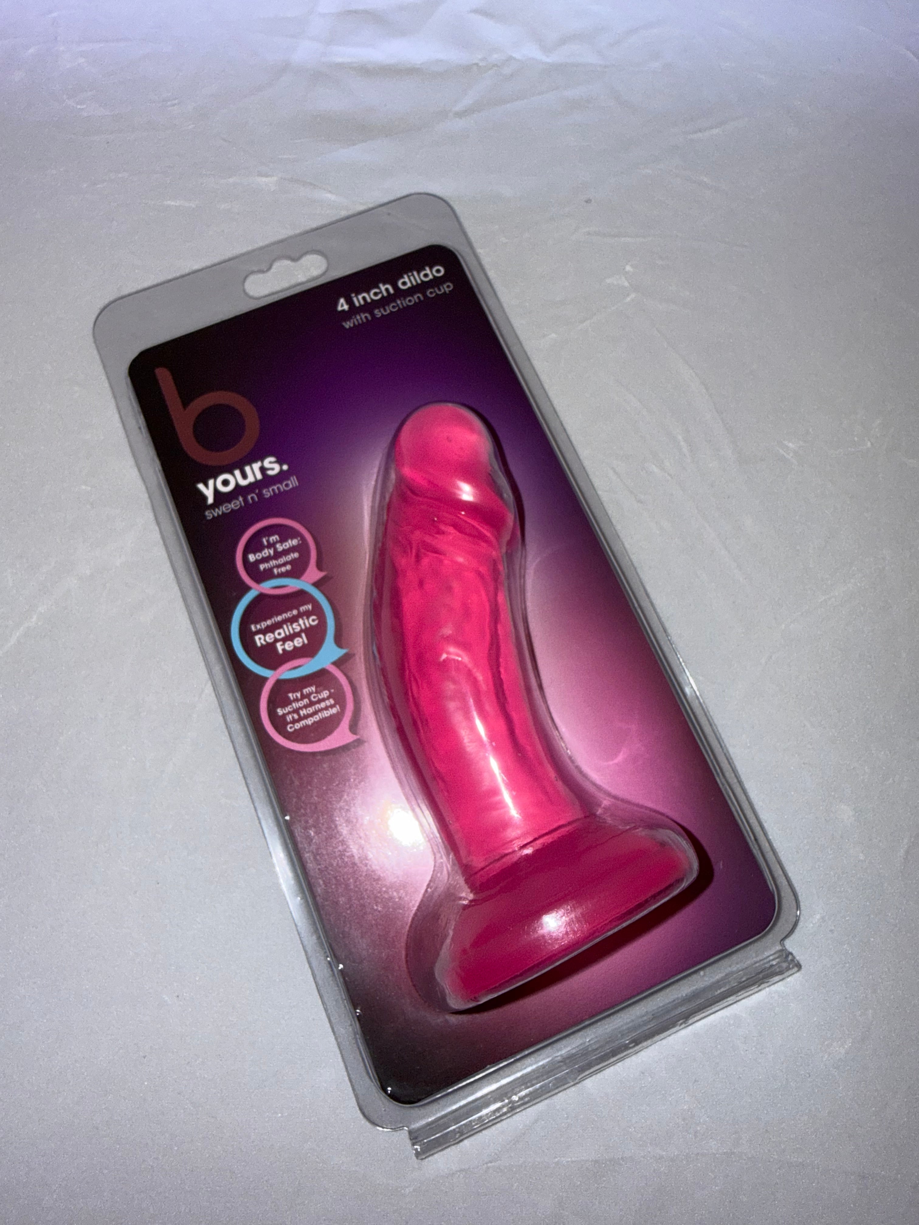 4” dildo